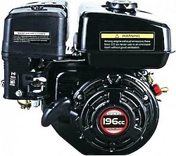 Loncin G200F 6.5 Hp İpli Yatay Milli Benzinli Makine Motoru