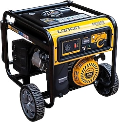 Loncin HG3500 4.3 kVA İpli Benzinli Jeneratör