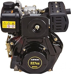 Loncin LCD170F 5 Hp İpli Dizel Makine Motoru