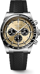 Longines Conquest Chronograph L3.835.4 Silikon Kordon Erkek Kol Saati