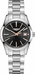 Longines Conquest Classic L2.386.4.52.6 Siyah Kadın Kol Saati