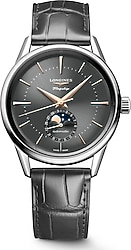 Longines Heritage Flagship L4.815.4.52.2 Gri Erkek Kol Saati