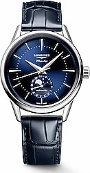 Longines Heritage Flagship L4.815.4.92.2 Lacivert Erkek Kol Saati