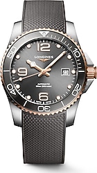 Longines HydroConquest L3.781.3 Kauçuk Kordon Erkek Kol Saati