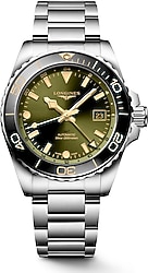 Longines HydroConquest L3.790.4.06.6 Çelik Kordon Yeşil Erkek Kol Saati