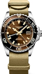 Longines HydroConquest L3.790.4 Kumaş Kordon Erkek Kol Saati