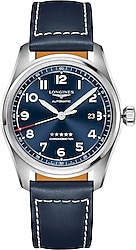 Longines Spirit L3.811.4.93.0 Deri Kordon Mavi Erkek Kol Saati