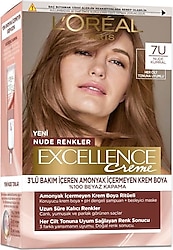 L'Oreal Paris Excellence Creme 7U Nude Kumral Saç Boyası