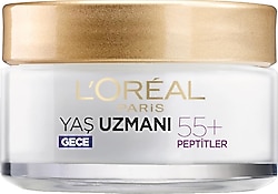 L'Oreal Paris Yaş Uzmanı 55+ Peptitler Kırışıklık Karşıtı 50 ml Gündüz Kremi