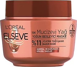 L'Oreal Paris Elseve 6 Mucizevi Yağ 300 ml Besleyici Saç Maskesi