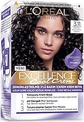 L'Oreal Paris Excellence Cool Creme 3.11 Ekstra Küllü Koyu Kahve Saç Boyası