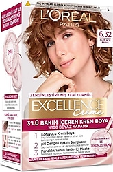 L'Oreal Paris Excellence Creme 6.32 Altın Açık Kahve Saç Boyası
