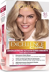 L'Oreal Paris Excellence Creme 9.1 Sarı Küllü Saç Boyası
