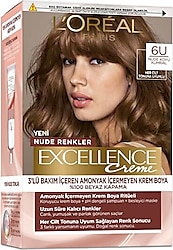 L'Oreal Paris Excellence Creme 6U Nude Koyu Kumral Saç Boyası