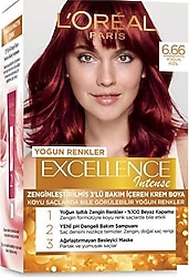 L'Oreal Paris Excellence Intense 6.66 Yoğun Kızıl Saç Boyası