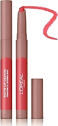 L'Oreal Paris Infaillible Matte Lip Crayon 108 Hot Apricot Kalem Ruj