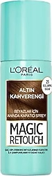 L'Oreal Paris Magic Retouch Altın Kahve 75 ml Sprey Saç Boyası