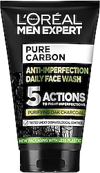 L'Oreal Paris Men Expert Pure Charcoal 100 ml Yüz Temizleme Jeli