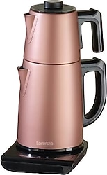 Lorenzo Smart Tea 5in1 Rose Konuşan Çelik Çay Makinesi