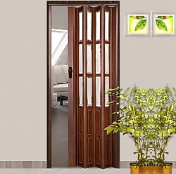 Lorin PVC Camlı Akordiyon Kapı
