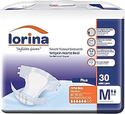 Lorina Belbantlı Orta Boy M 30'lu Hasta Bezi