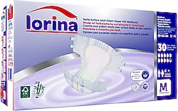 Lorina Belbantlı Orta Boy M 30'lu 2 Adet Hasta Bezi