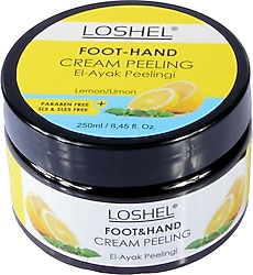 Loshel Foot-Hand Cream El ve Ayak Peeling Limon 250 ml