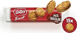 Lotus Biscoff Sütlü Çikolata Kremalı Bisküvi 150 gr