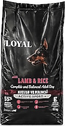 Loyal Active Sport Kuzu Etli ve Pirinçli 15 kg Yetişkin Köpek Maması