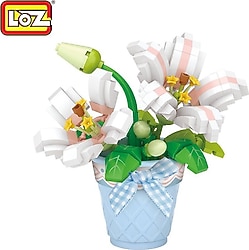 Loz Saksılı Zambak LZ8837 240 Parça Blok Oyuncak