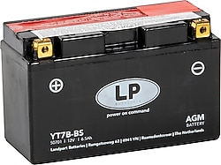 LP Batteries YT7B-BS AGM 12 V 6.5 Ah Motosiklet Aküsü