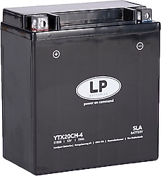 LP Batteries YTX20CH-4 SLA 12 V 19 Ah 320 CCA Motosiklet Aküsü