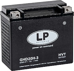 LP Batteries GHD20H-3 AGM HVT 12 V 19 Ah Motosiklet Aküsü