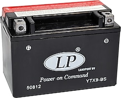 LP Batteries YTX9-BS AGM 12 V 8 Ah 135 CCA Motosiklet Aküsü