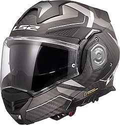 LS2 Advant X Karbon Horizon Çene Açılır Motor Kaskı