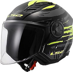 LS2 Airflow 2 Brush Açık Motor Kaskı