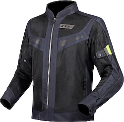 LS2 Blade Air Erkek Mavi-Neon Sarı Yazlık Motosiklet Montu