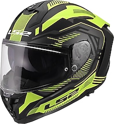 LS2 Challenger 2 Dravix Mat Sarı Full Face Motor Kaskı