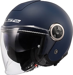 LS2 Classy Mat Navy Mavi Açık Motor Kaskı
