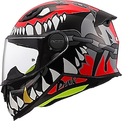 LS2 KID Punk Full Face Çocuk Motor Kaskı