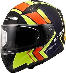 LS2 Rapid 2 Extra Neon Sarı Full Face Motor Kaskı
