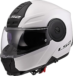 LS2 Scope 2 Beyaz Çene Açılır Motor Kaskı
