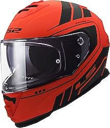 LS2 Storm 2 Fist Mat Turuncu Full Face Motor Kaskı