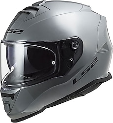 LS2 Storm Solid Nardo Gri Full Face Motor Kaskı