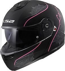 LS2 Strobe 2 Lux Çene Açılır Motor Kaskı