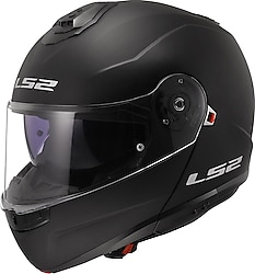 LS2 Strobe 2 Mat Siyah Çene Açılır Motor Kaskı