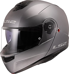 LS2 Strobe 2 Mat Titanium Çene Açılır Motor Kaskı