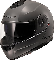 LS2 Strobe 2 Nardo Gri Çene Açılır Motor Kaskı