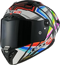 LS2 Thunder Karbon GP Aero Flash Full Face Motor Kaskı