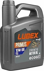 Lubex Primus EC 10W-30 4 lt 2'li Yüksek Performanslı Motor Yağı